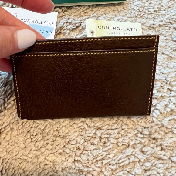 GUCCI Cardholder Brown made in Italy - Picture 6 of 15